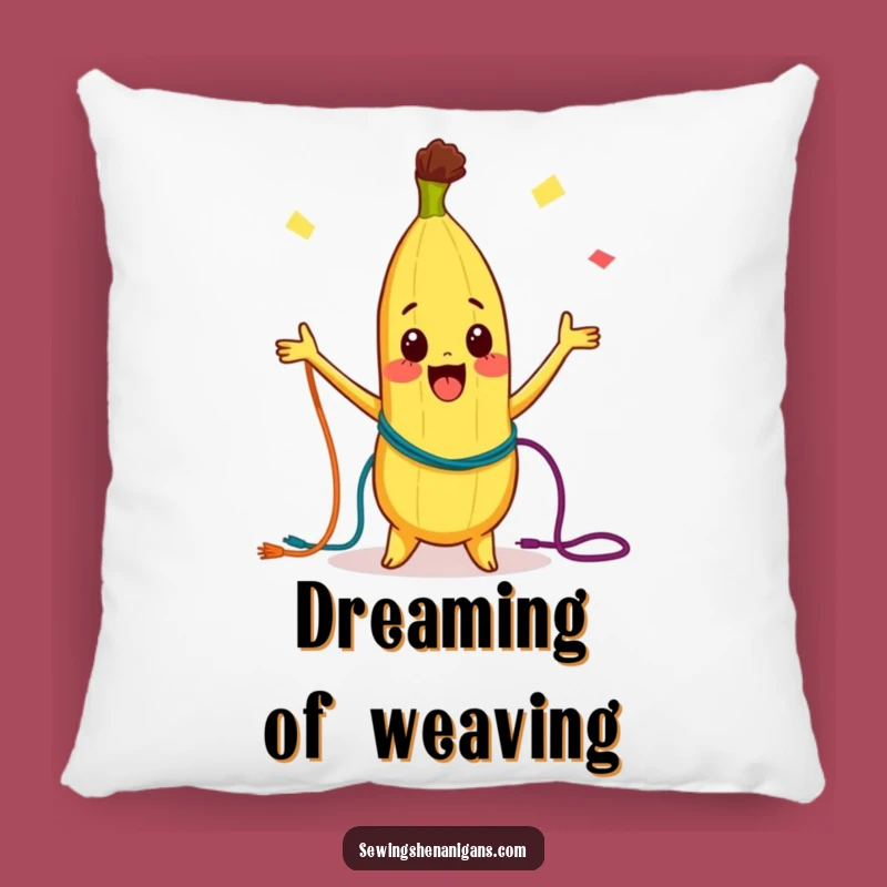 Cozy Funny Banana Pillow: Add Whimsical Comfort with Juggling Character - Perfect Humorous Gift