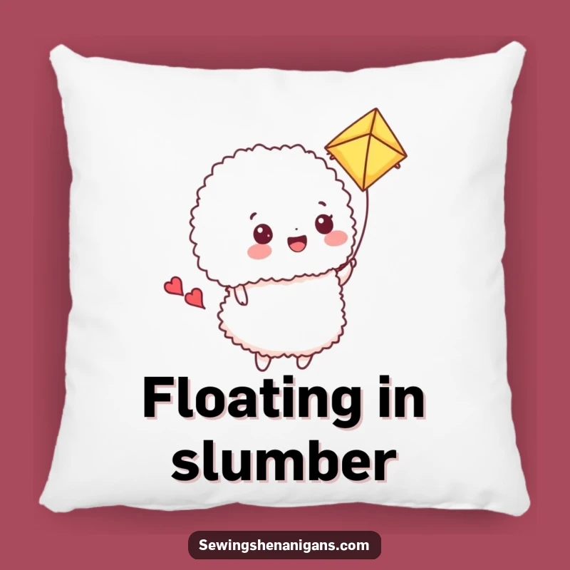 Funny Fabric Kite Pillow: Snuggle Up with Hilarious Sewing Playtime