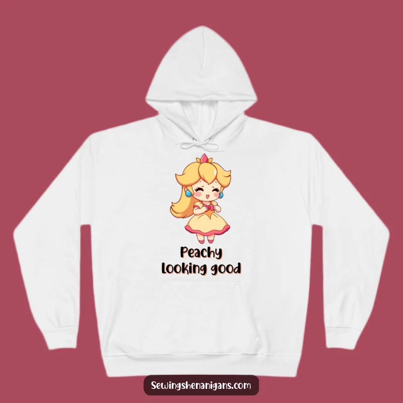 Funny Peach Dress Hoodie: Cozy Up with Playful Fashion, The Best Funny Gift