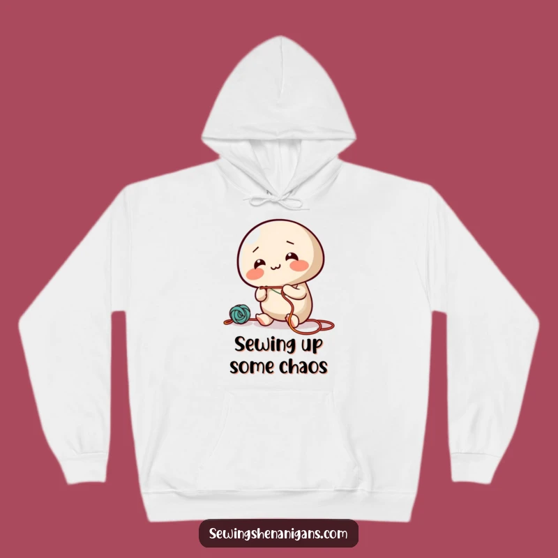 Funny Giggling Needle Hoodie - Cozy & Hilarious Gift for Crafters