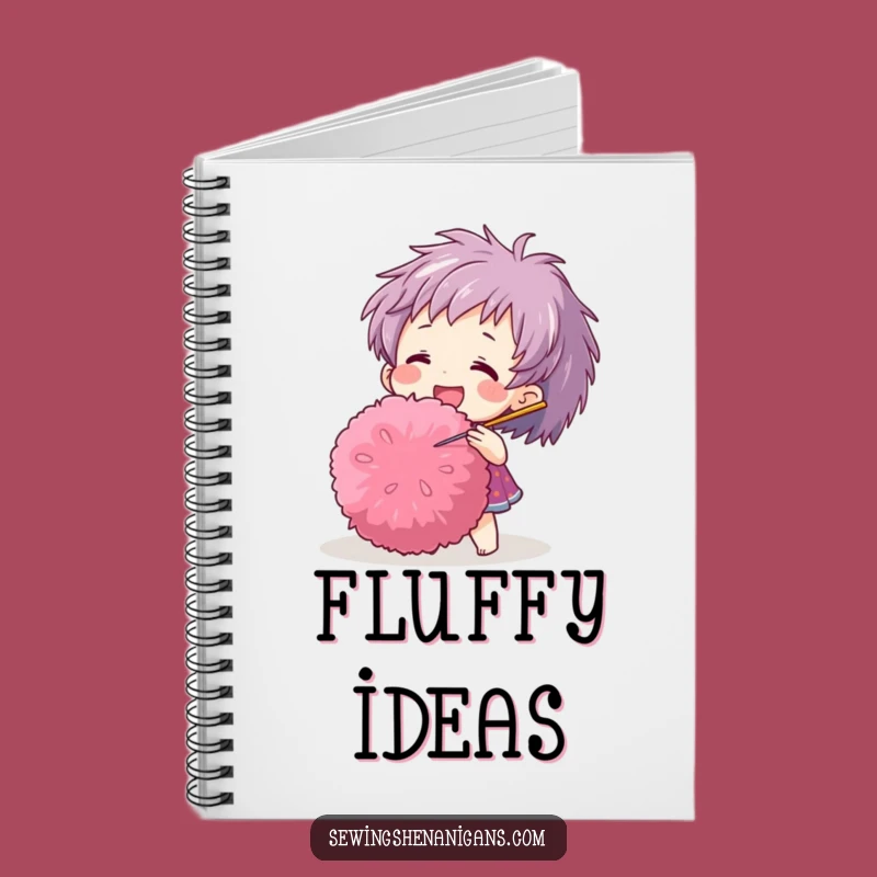 Funny Pom-Pom Needle Notebook: Creative Journal for Crafters Gift