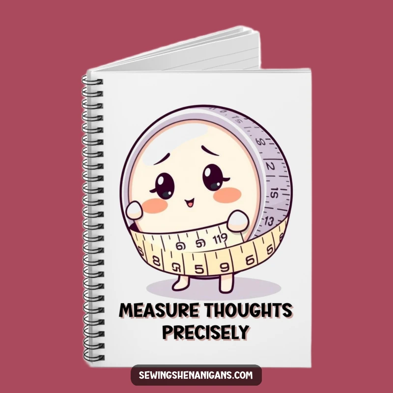 Funny Measuring Tape Hugs Button Notebook: Jot Down Laughs, Ideal Funny Gift for Writers