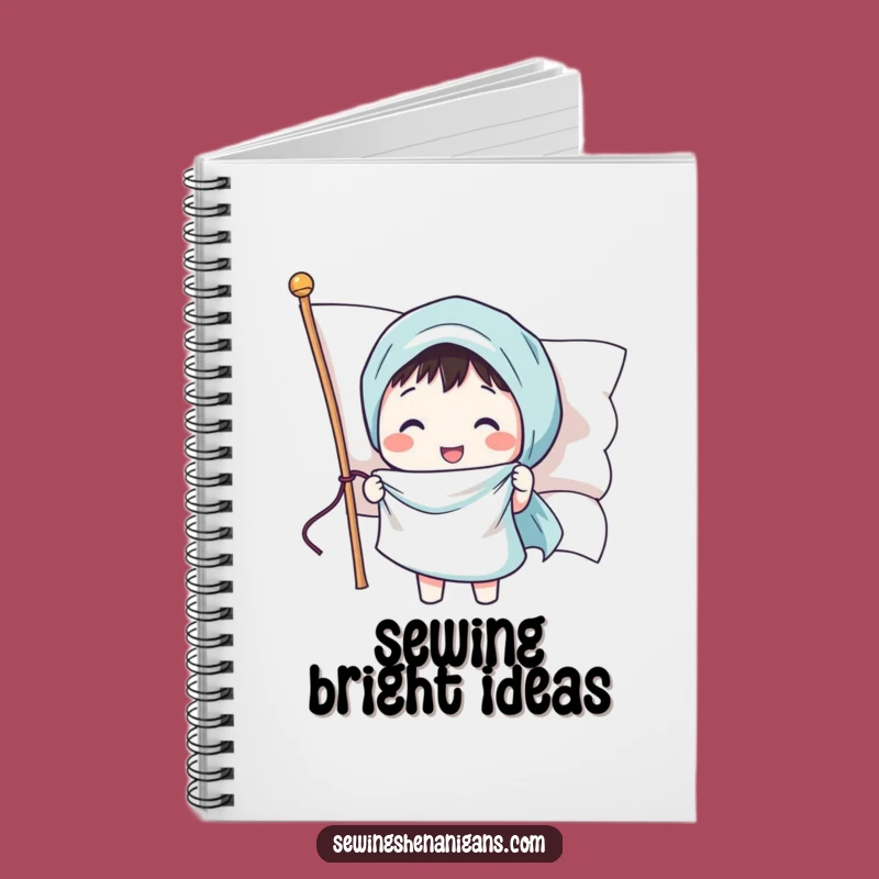 Funny Sewing Flag Notebook: Cheerful Journal for Patriots Gift