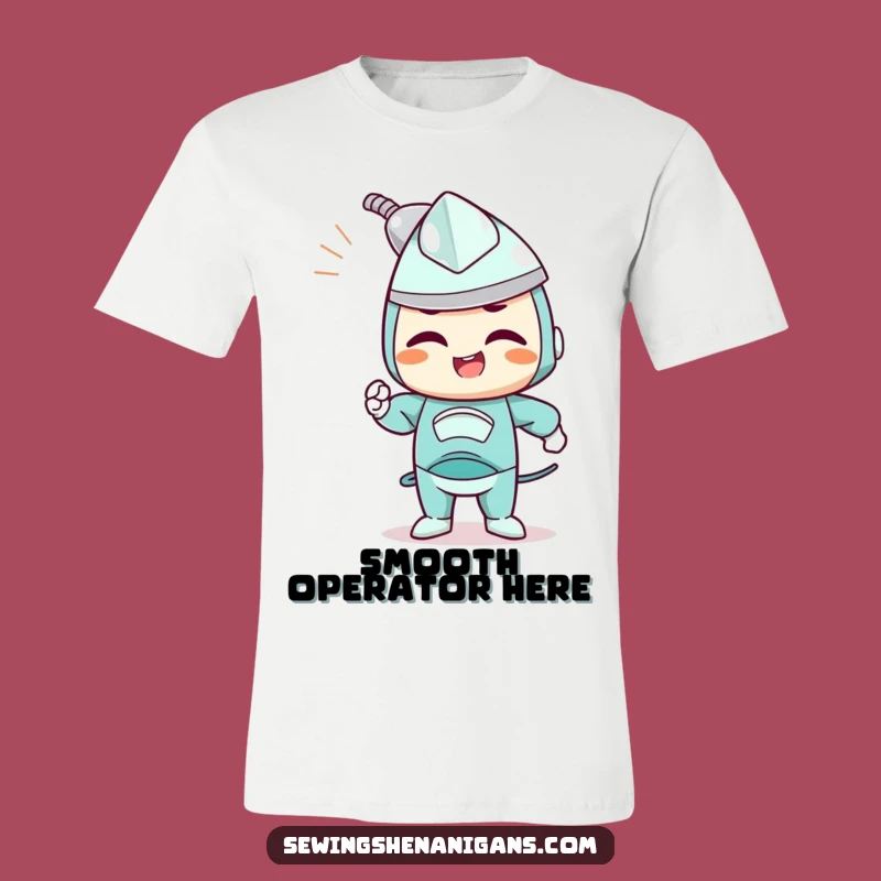 Funny Determined Iron T-Shirt - Smooth Style, Hilarious Gift